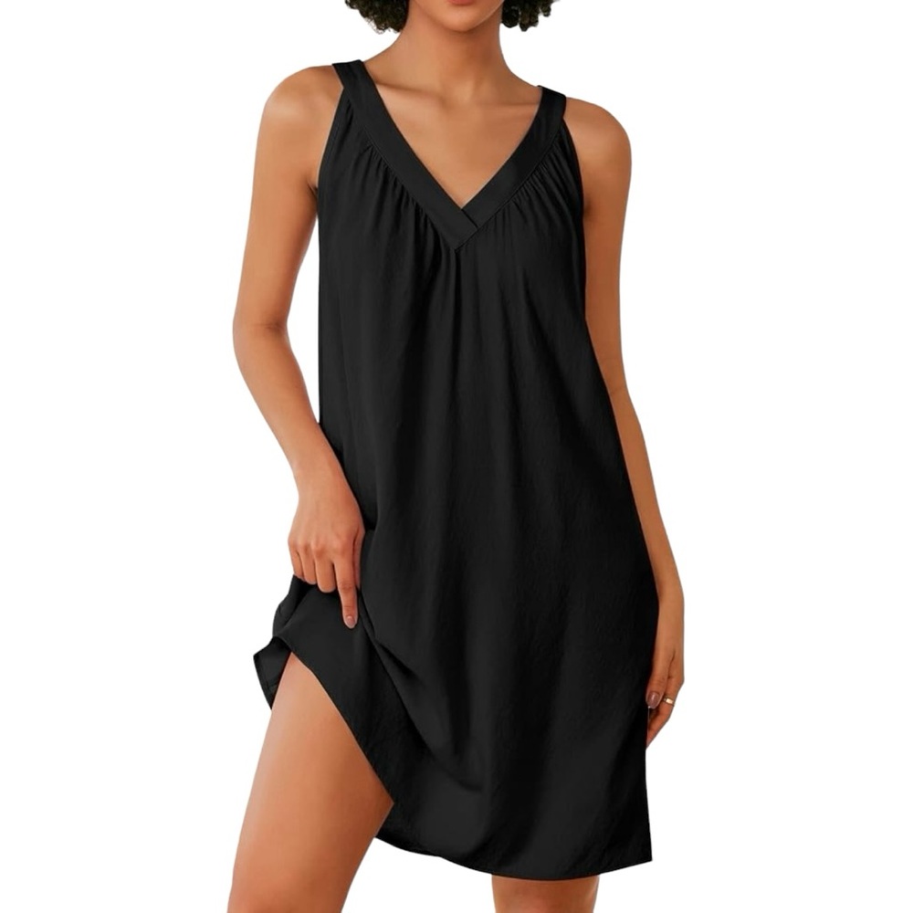 Ekouaer Chemise Nightgown Slip Nightie Pajamas